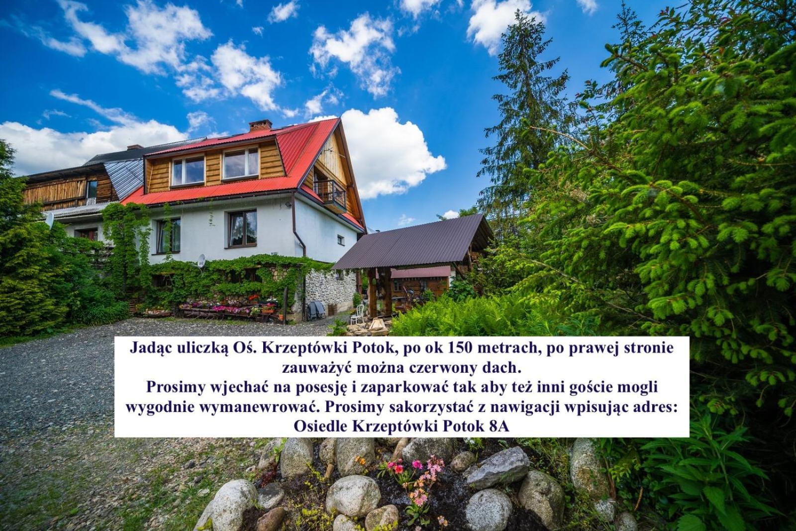 Pokoje Z Widokiem Na Gory I Prywatny Domek Z Zadaszona Altana - Grillem I Ogniskiem. ザコパネ エクステリア 写真
